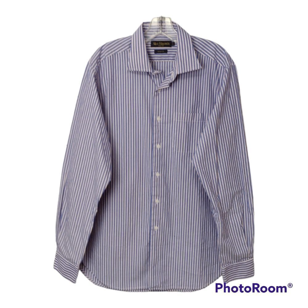 Allen Edmonds Shirt Men's Dress/Casual Button Down Long Sleeve Sz L Career